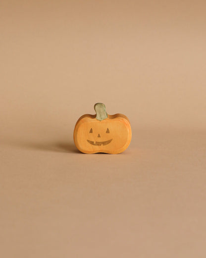 Handmade Wooden Happy Jack-O-Lantern By Eric & Albert